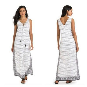 Vineyard Vines Fan Border Beach Printed Maxi XS/SM